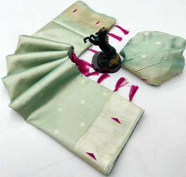 Dazira Tissue Paithani vol 3 catalog pure silk saree wholesale market - Sanvari Fashion