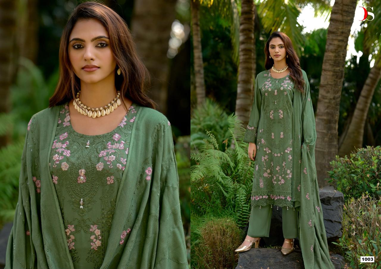 Deepsy Elaf Pashmina catalog wholesale market for pakistani suits in delhi - Sanvari Fashion