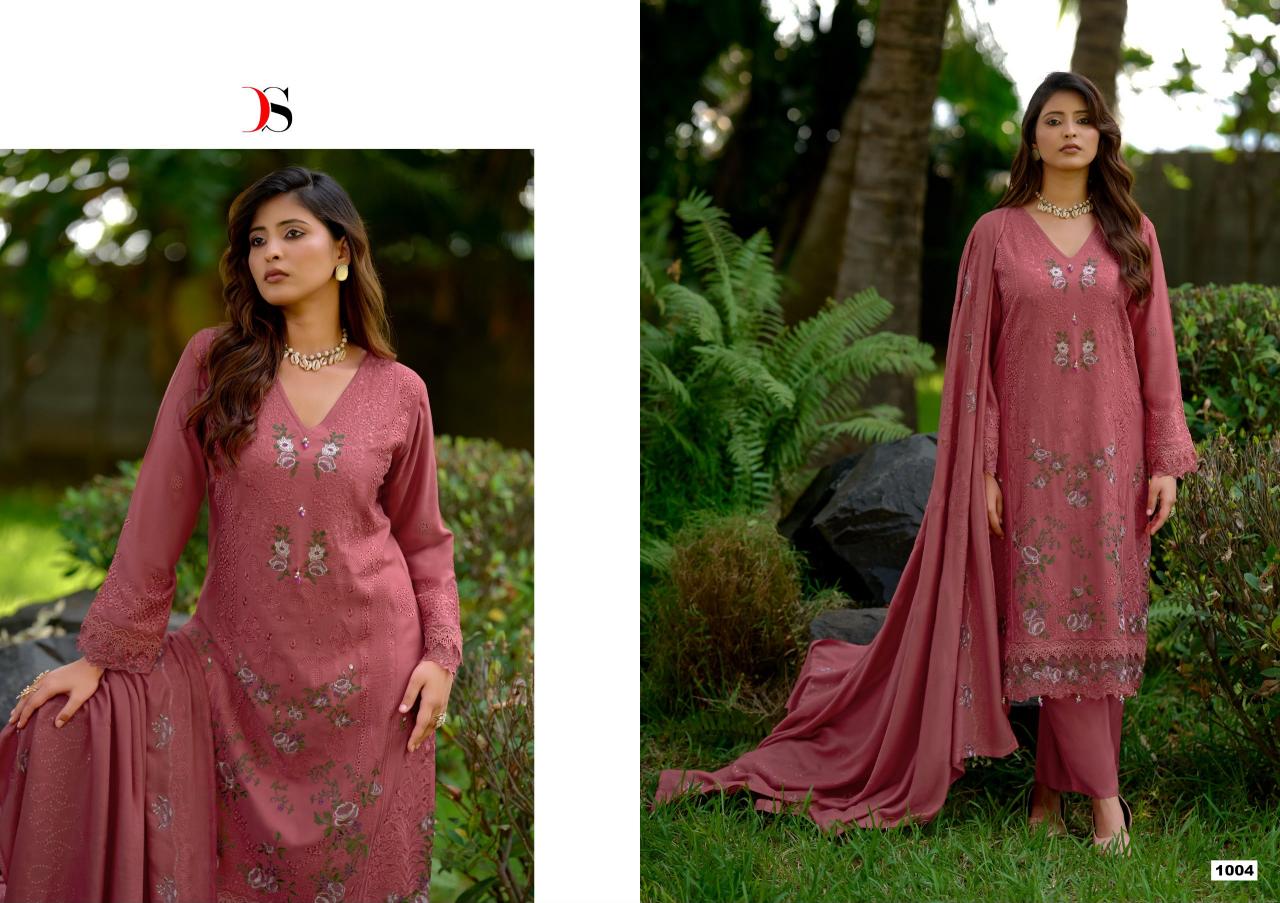 Deepsy Elaf Pashmina catalog wholesale market for pakistani suits in delhi - Sanvari Fashion