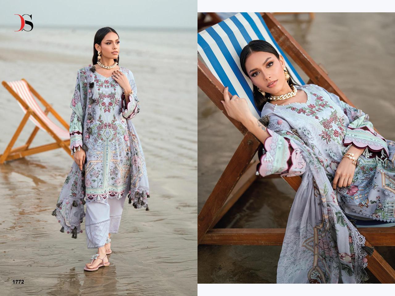 Deepsy Jade Needle Wonder 25 Vol 5 Cotton Dupatta catalog pakistani suits wholesale market in delhi - Sanvari Fashion
