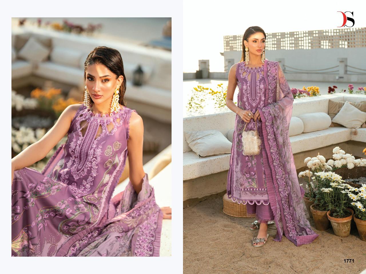 Deepsy Jade Needle Wonder 25 Vol 5 Cotton Dupatta catalog pakistani suits wholesale market in delhi - Sanvari Fashion