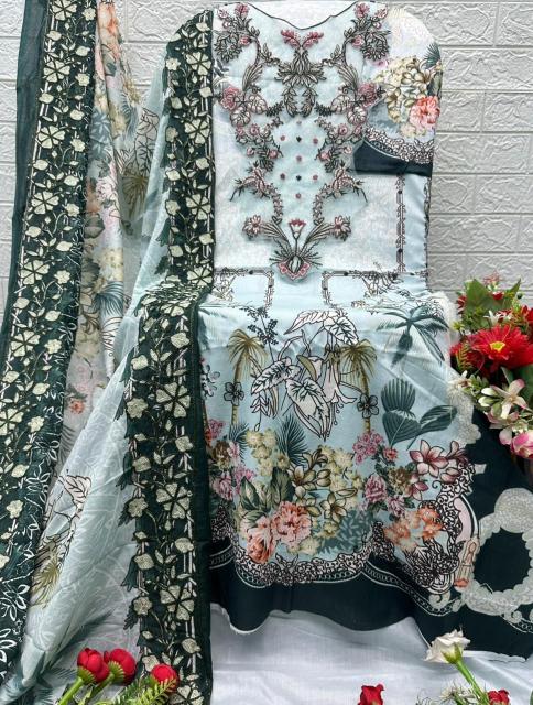 Deepsy Jade Needle Wonder 25 Vol 5 Cotton Dupatta catalog pakistani suits wholesale market in delhi - Sanvari Fashion