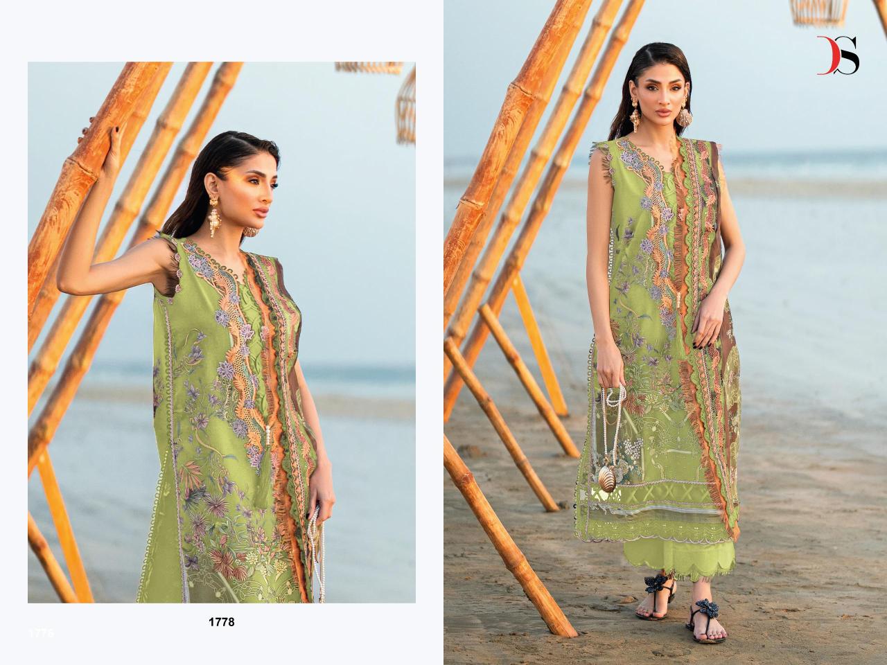 Deepsy Jade Needle Wonder 25 Vol 5 Cotton Dupatta catalog pakistani suits wholesale market in delhi - Sanvari Fashion