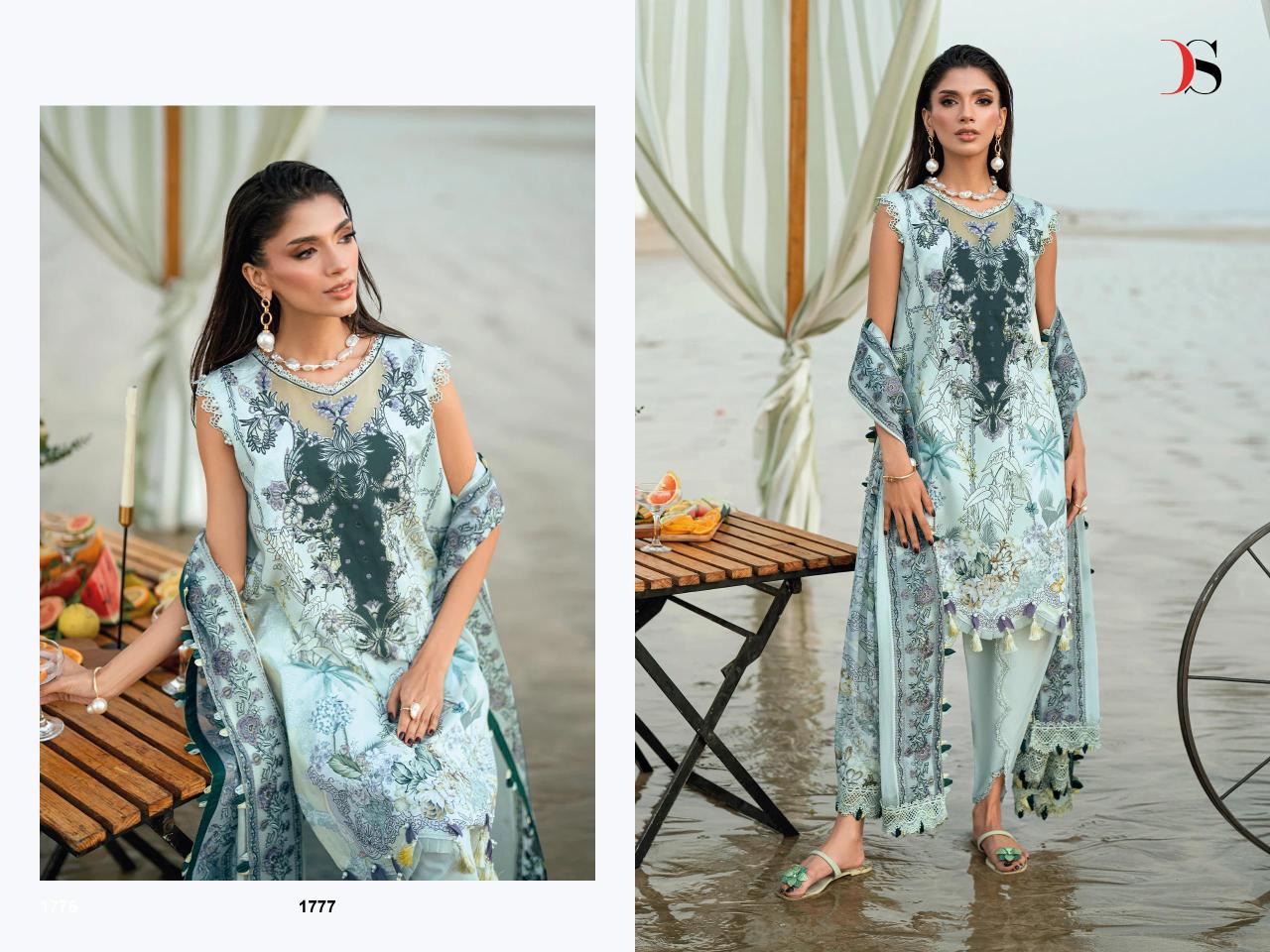 Deepsy Jade Needle Wonder 25 Vol 5 Cotton Dupatta catalog pakistani suits wholesale market in delhi - Sanvari Fashion