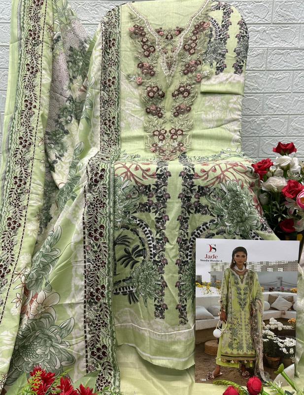 Deepsy Jade Needle Wonder 25 Vol 6 Chiffon Dupatta catalog keywords for searching pakistani suits wholesale india - Sanvari Fashion