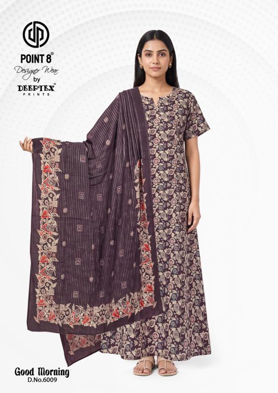 Deeptex Good Morning Vol-6 – Nighty With Dupatta - Wholesale Catalog - Sanvari Fashion