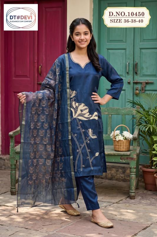 DT Devi Nimisha 10450 catalog kids dress for retailers - Sanvari Fashion