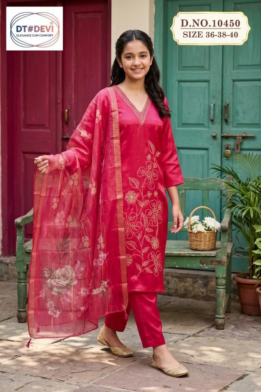 DT Devi Nimisha 10450 catalog kids dress for retailers - Sanvari Fashion
