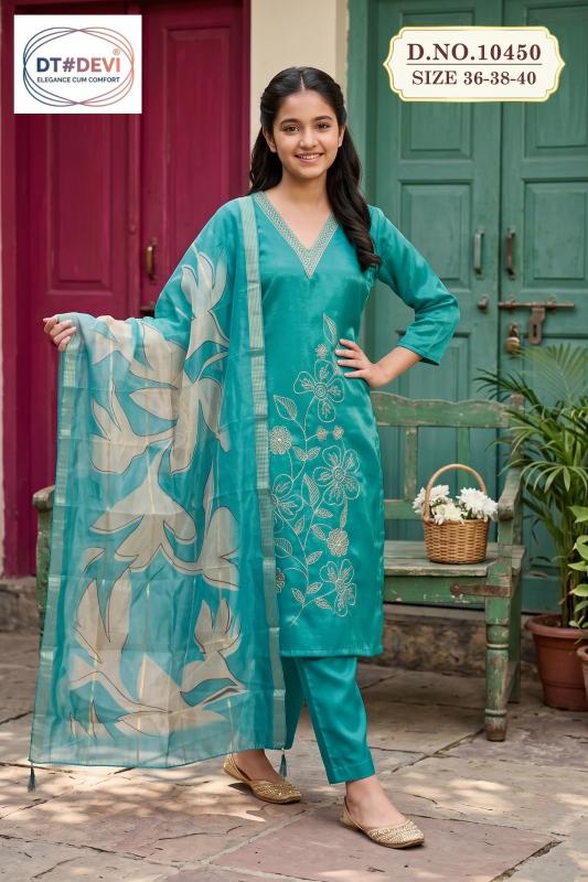 DT Devi Nimisha 10450 catalog kids dress for retailers - Sanvari Fashion
