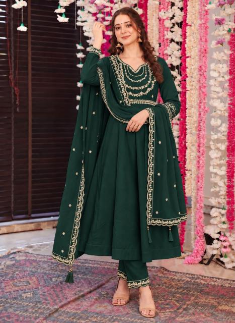 Felocity Anaya catalog wholesale embroidery work kurtis - Sanvari Fashion
