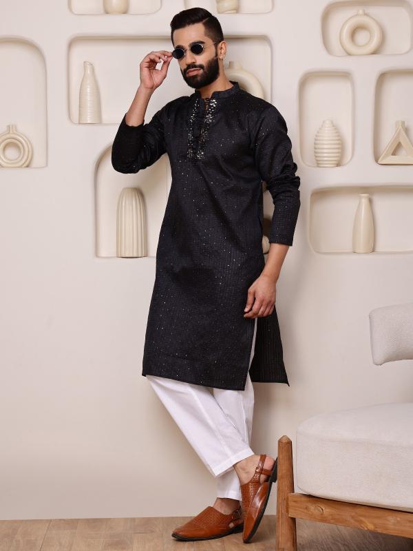 Felocity MLK106 catalog Designer kurta for men wholesale - Sanvari Fashion