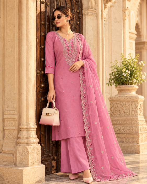 Felocity Mul Chanderi vol 14 catalog wholesale kurti shop in surat - Sanvari Fashion