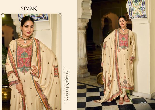Glossy Simar Golden Grace catalog wholesale catalogue salwar kameez - Sanvari Fashion