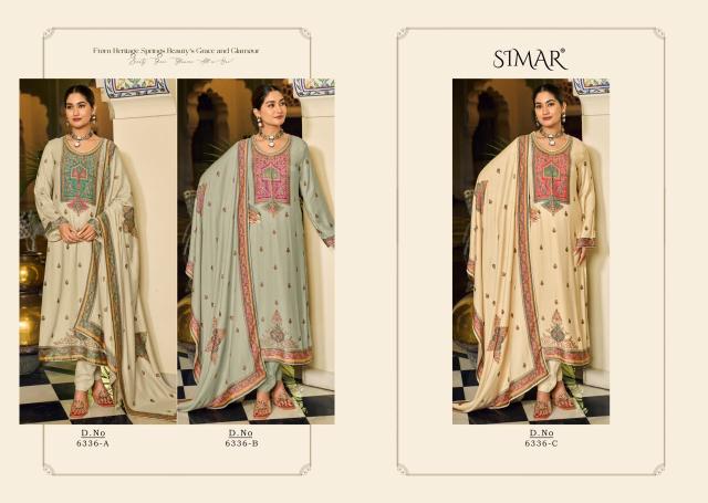 Glossy Simar Golden Grace catalog wholesale catalogue salwar kameez - Sanvari Fashion