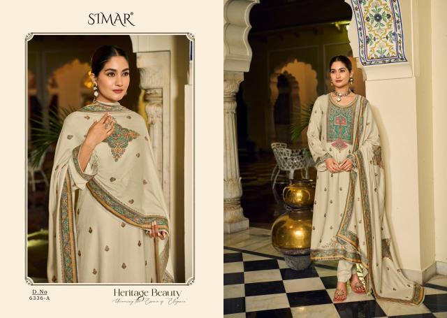 Glossy Simar Golden Grace catalog wholesale catalogue salwar kameez - Sanvari Fashion