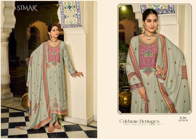 Glossy Simar Golden Grace catalog wholesale catalogue salwar kameez - Sanvari Fashion