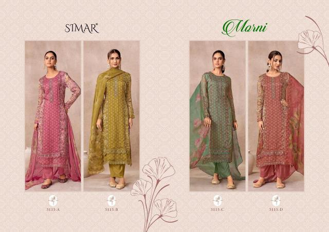 Glossy Simar Morni catalog ladies salwar kameez wholesale - Sanvari Fashion