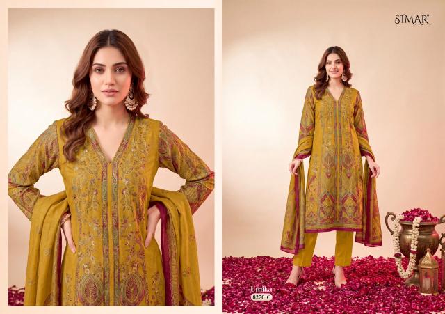 Glossy Simar Umika catalog wholesale market of salwar kameez in kolkata - Sanvari Fashion
