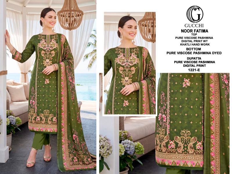 Gucchi Noor Fatima 1221 catalog buy wholesale salwar kameez surat - Sanvari Fashion