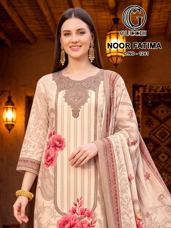Gucchi Noor Fatima 1241 catalog wholesale salwar kameez online shopping india - Sanvari Fashion