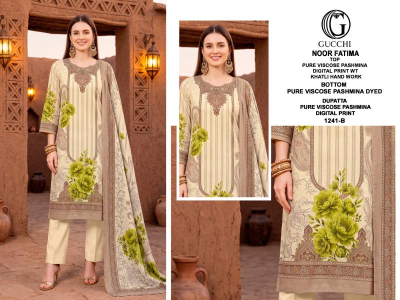 Gucchi Noor Fatima 1241 catalog wholesale salwar kameez online shopping india - Sanvari Fashion