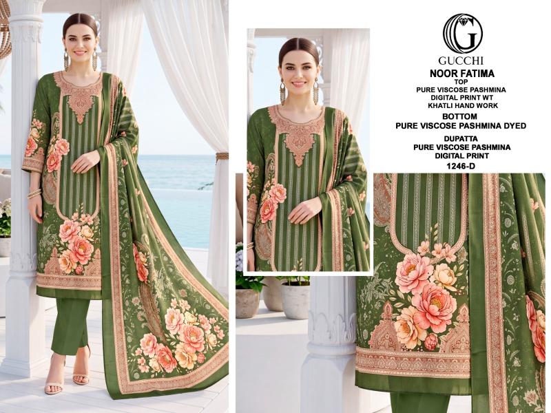 Gucchi Noor Fatima 1246 catalog buy wholesale salwar kameez online - Sanvari Fashion