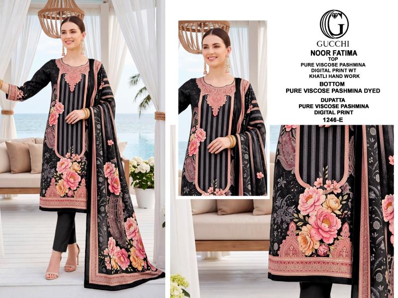 Gucchi Noor Fatima 1246 catalog buy wholesale salwar kameez online - Sanvari Fashion