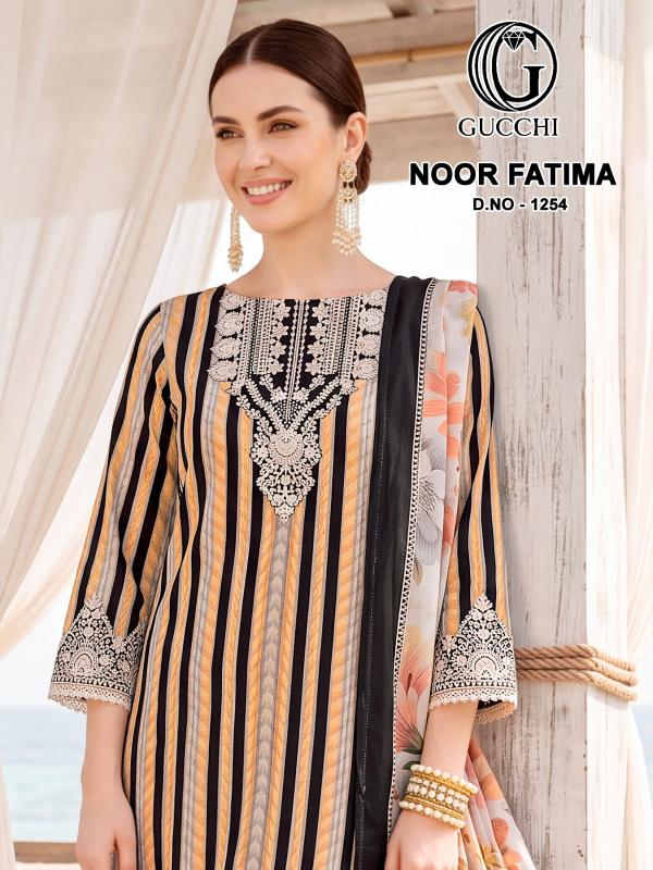 Gucchi Noor Fatima 1254 catalog wholesale salwar kameez online shopping in india - Sanvari Fashion