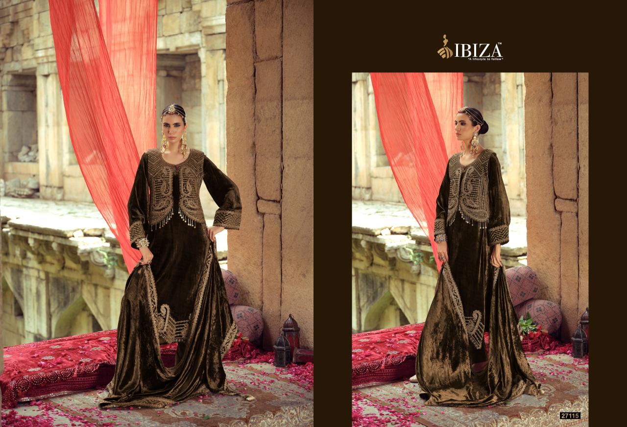 Ibiza Suneherii vol 2 catalog aari work salwar kameez wholesale - Sanvari Fashion