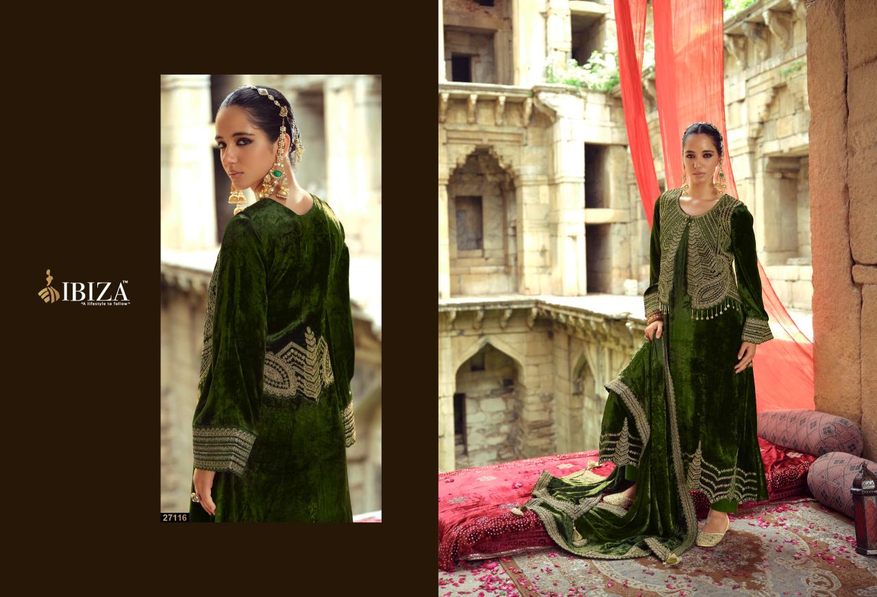 Ibiza Suneherii vol 2 catalog aari work salwar kameez wholesale - Sanvari Fashion