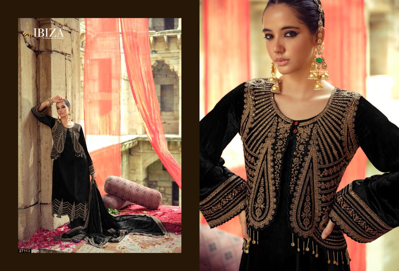 Ibiza Suneherii vol 2 catalog aari work salwar kameez wholesale - Sanvari Fashion