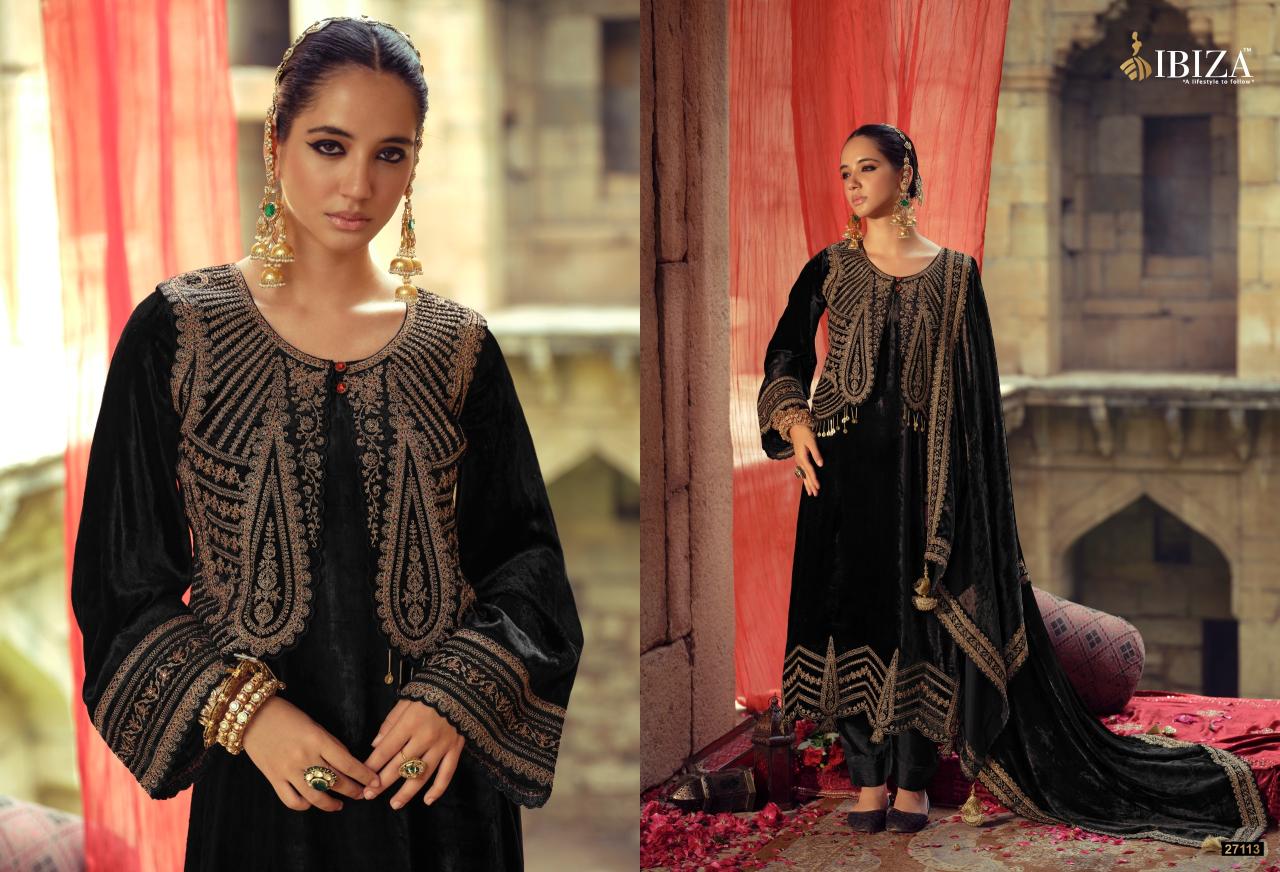 Ibiza Suneherii vol 2 catalog aari work salwar kameez wholesale - Sanvari Fashion