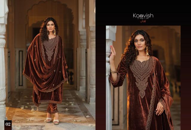 Kaavish Zarkash catalog salwar kameez wholesale online shopping - Sanvari Fashion