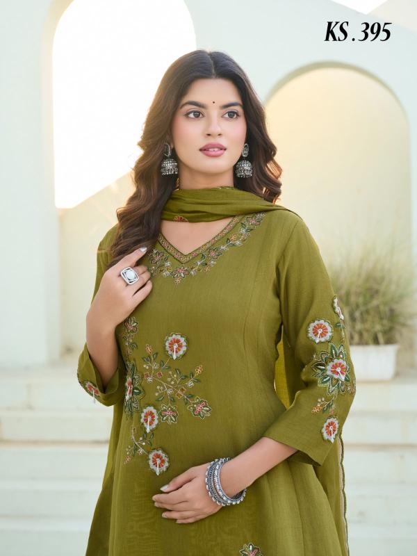 Kadlee 394 & 395 & 396 catalog ahmedabad kurti market wholesale shop - Sanvari Fashion
