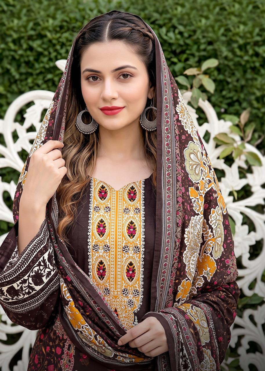 Kavyaâ€Ž Kala Nazakat catalog wholesale market dress material kolkata - Sanvari Fashion