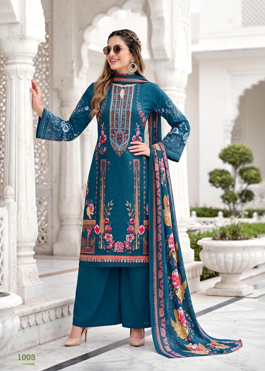 Kavyaâ€Ž Kala Nazakat catalog wholesale market dress material kolkata - Sanvari Fashion