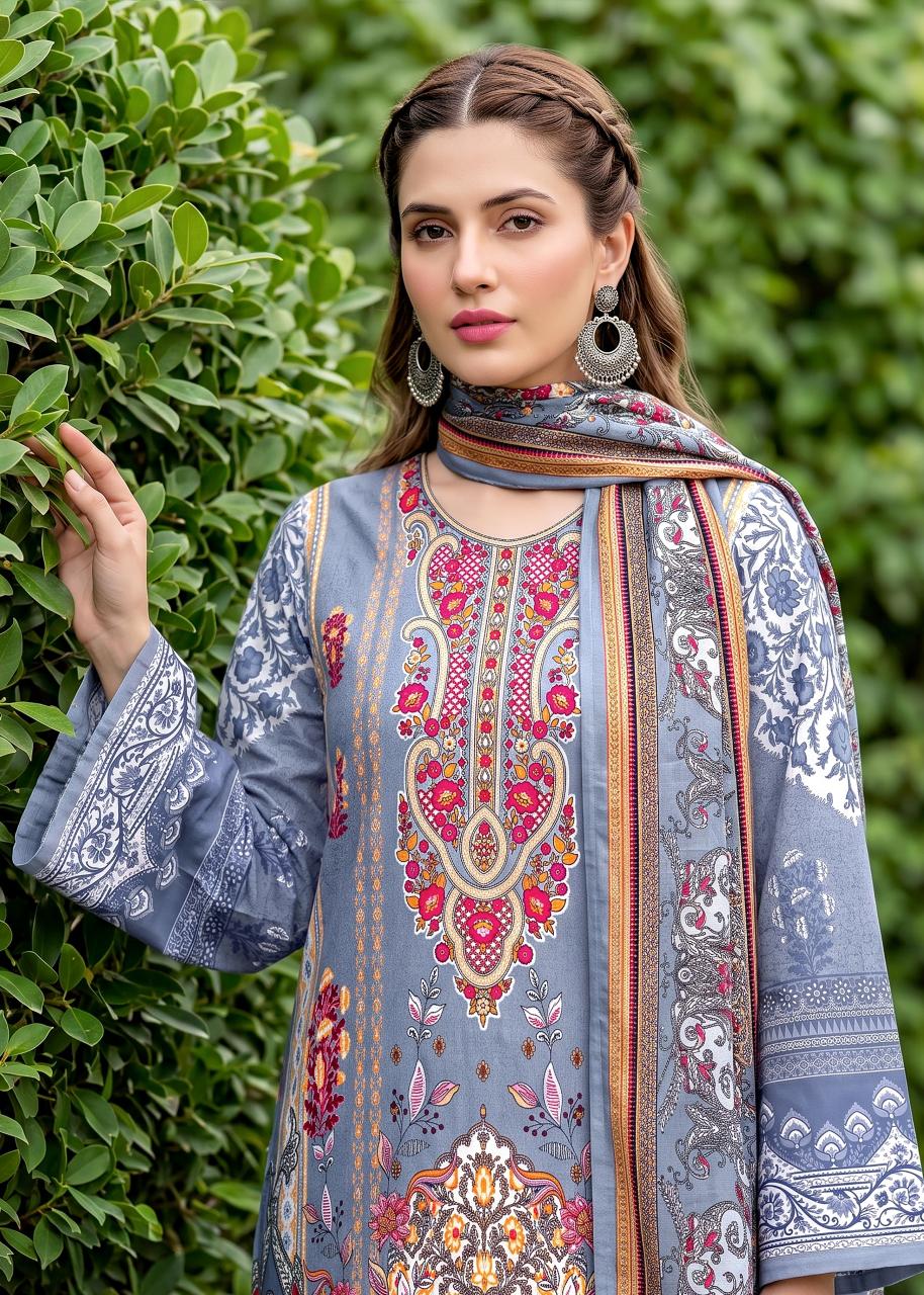 Kavyaâ€Ž Kala Nazakat catalog wholesale market dress material kolkata - Sanvari Fashion