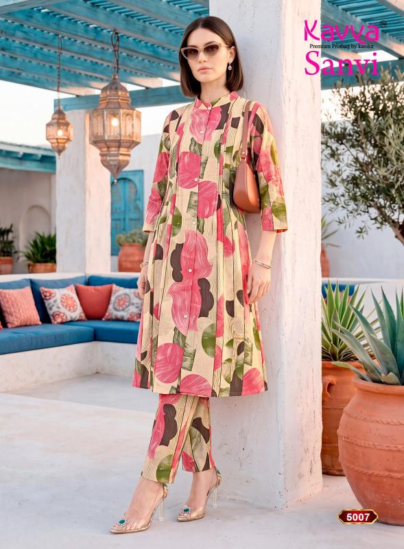 Kavya Sanvi vol 5 catalog coord set for boutique - Sanvari Fashion