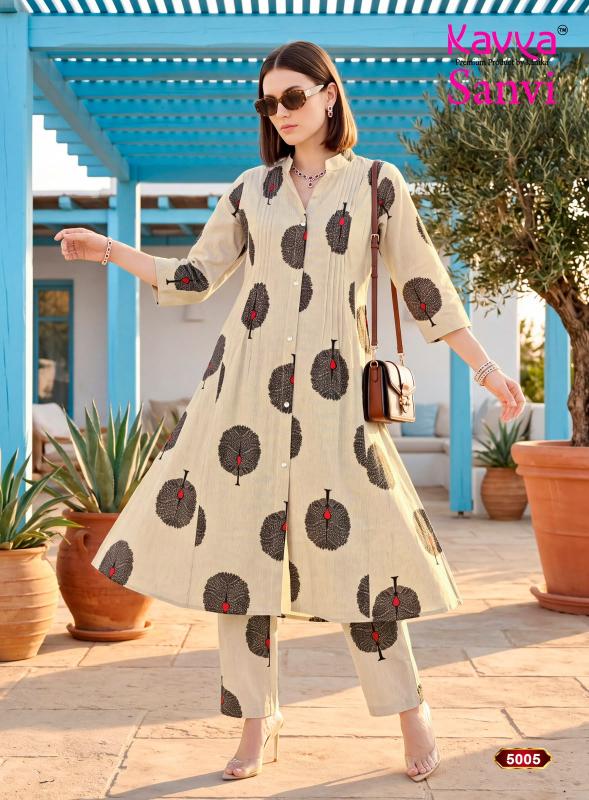 Kavya Sanvi vol 5 catalog coord set for boutique - Sanvari Fashion