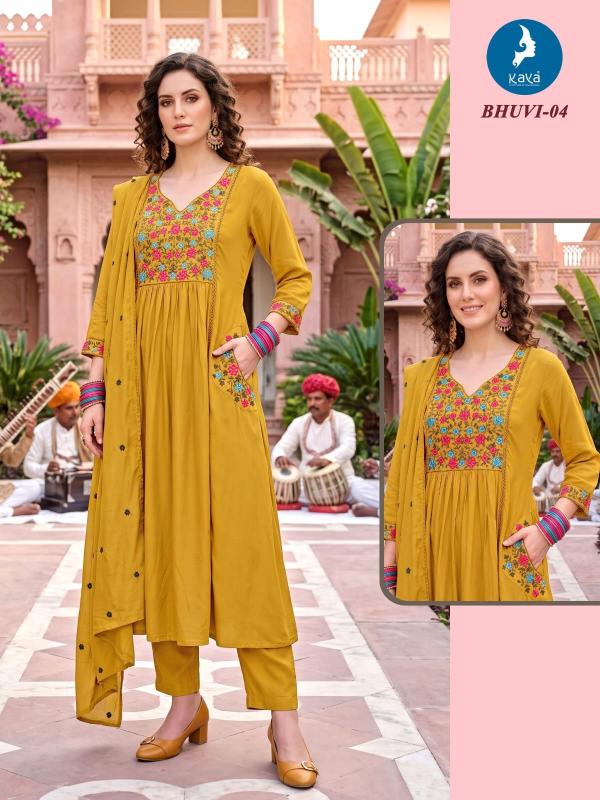 Kaya Bhuvi catalog w kurtis for wholesale - Sanvari Fashion