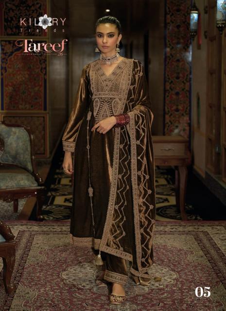 Kilory Tareef Catalog wholesale salwar kameez in burrabazar - Sanvari Fashion