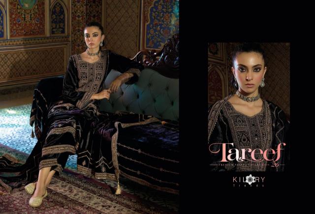 Kilory Tareef Catalog wholesale salwar kameez in burrabazar - Sanvari Fashion