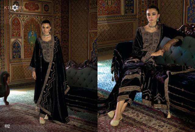 Kilory Tareef Catalog wholesale salwar kameez in burrabazar - Sanvari Fashion