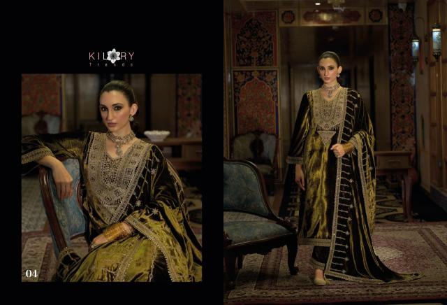 Kilory Tareef Catalog wholesale salwar kameez in burrabazar - Sanvari Fashion