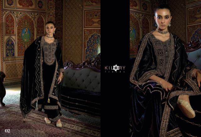 Kilory Tareef Catalog wholesale salwar kameez in burrabazar - Sanvari Fashion