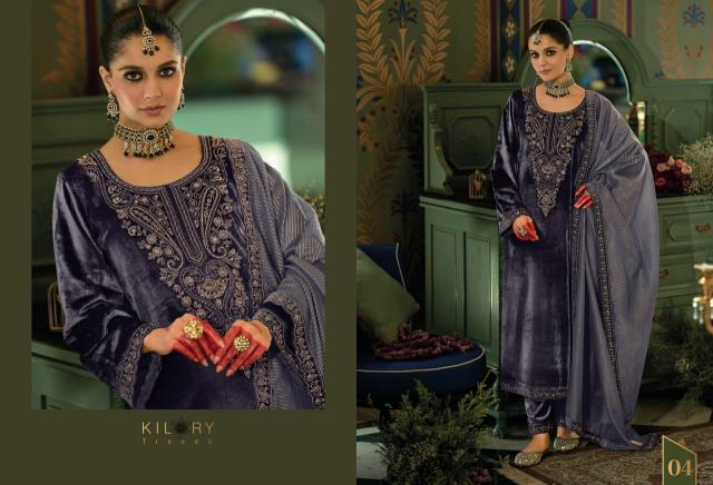 Kilory Valentino catalog designer salwar kameez at wholesale price - Sanvari Fashion