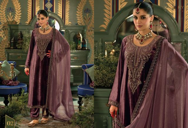 Kilory Valentino catalog designer salwar kameez at wholesale price - Sanvari Fashion