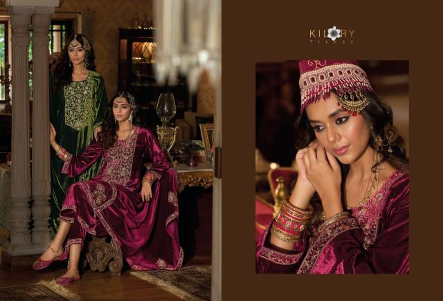 Kilory Zardozi catalog wholesale pakistani designer salwar kameez - Sanvari Fashion