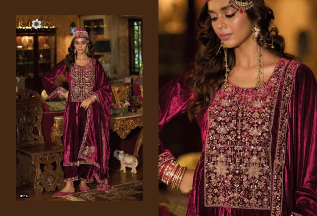 Kilory Zardozi catalog wholesale pakistani designer salwar kameez - Sanvari Fashion