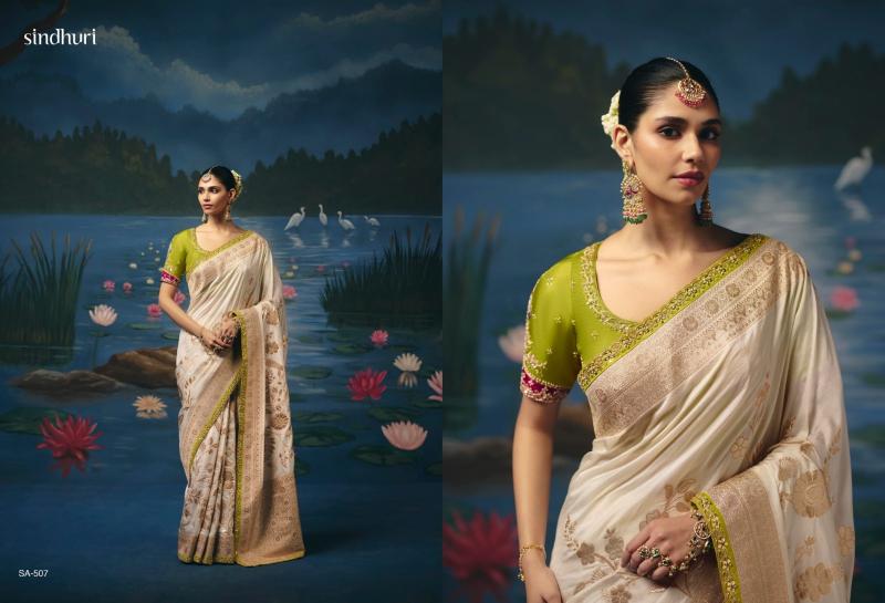 Kimora Raas Leela catalog top 10 saree wholesaler in surat - Sanvari Fashion